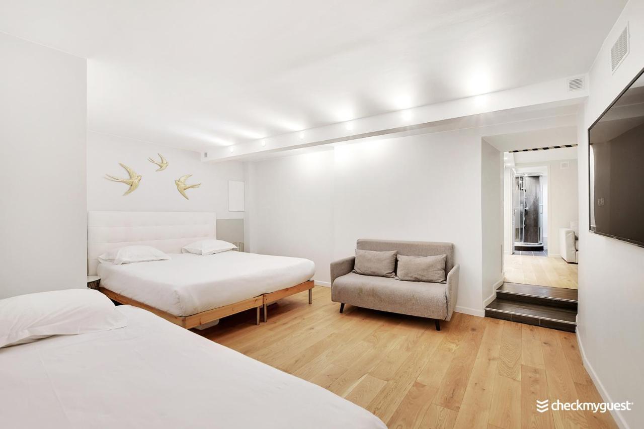 Magnifique Loft Atelier Parisien 180M2. Lägenhet Exteriör bild