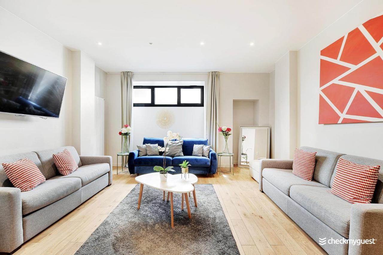 Magnifique Loft Atelier Parisien 180M2. Lägenhet Exteriör bild