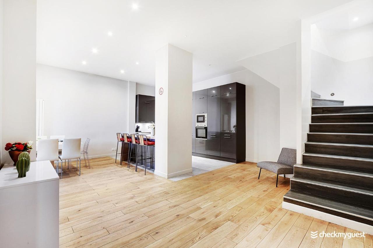 Magnifique Loft Atelier Parisien 180M2. Lägenhet Exteriör bild